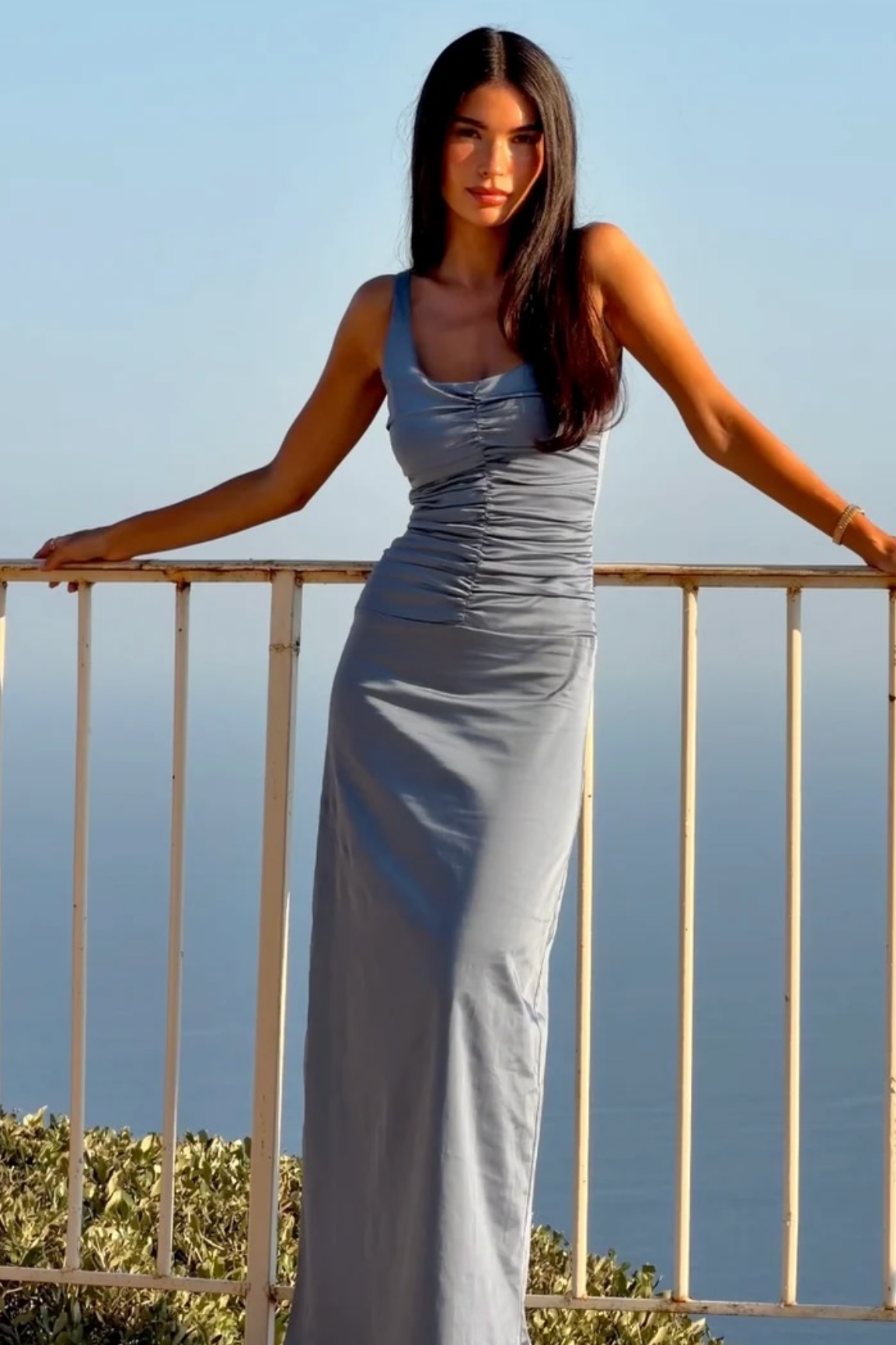 Ance Gria Atlein Gown (Blue)