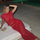 Design By Si Marisole Set (Red)