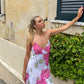 Vintage GZ MeiMei Fiorella Silk Dress