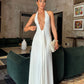 Misha Jennifer Cupro Maxi Dress (Ivory)