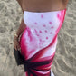 With Harper Lu Mosaic Strapless Dress