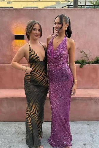 Rat and Boa Verona Dress (Purple)