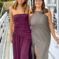 Meshki Bex Slinky Maxi Dress (Plum)