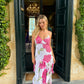 Vintage GZ MeiMei Fiorella Silk Dress