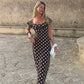Designed By Si Luna Dress (Brown)