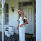 Natalie Rolt Bettina Gown (White)