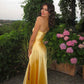 HNTR The Label Gaia Gown (Gold Sun)
