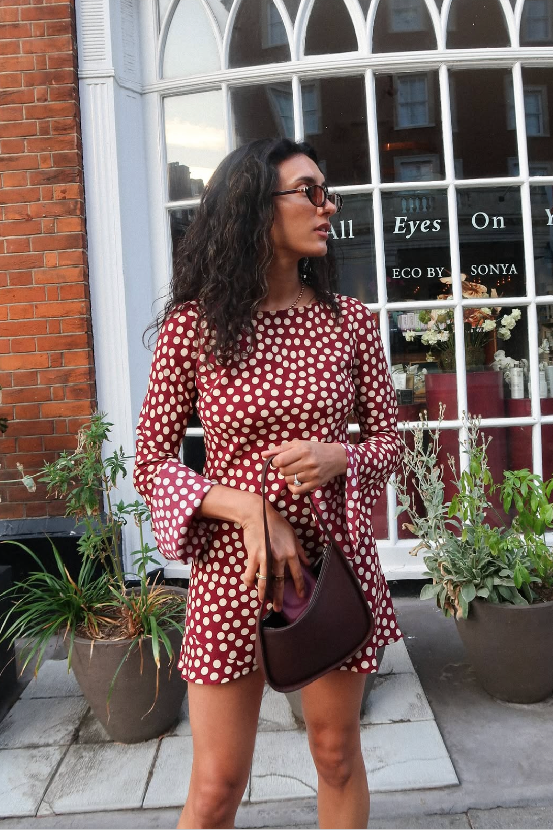 Realisation Par Brigitte Mini Dress (Plum)