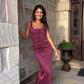 Ance Gria Atlein Gown (Plum)