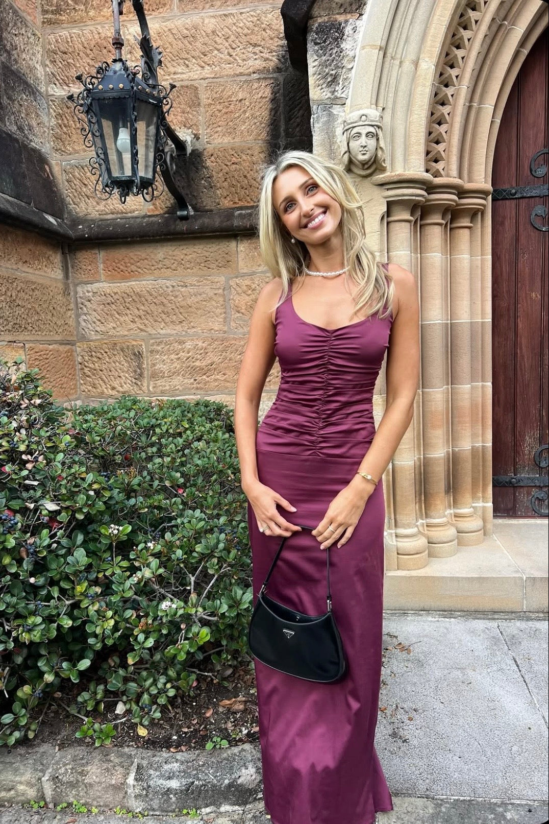 Ance Gria Atlein Gown (Plum)