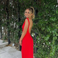 Effie Katz Verona Gown (Cherry)