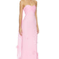 Self-Portrait Scarf Detail Georgette Gown