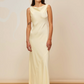 Ruby Firebird Cowl Gown (Butter)