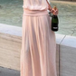 Bec and Bridge Camille Blouson Dress (Peach)