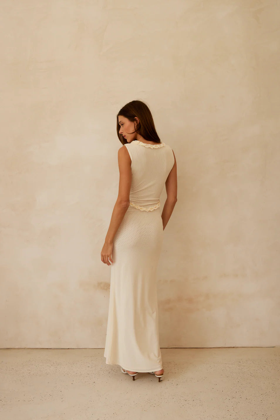 Amelie Teje Miro Maxi Dress (Butter)