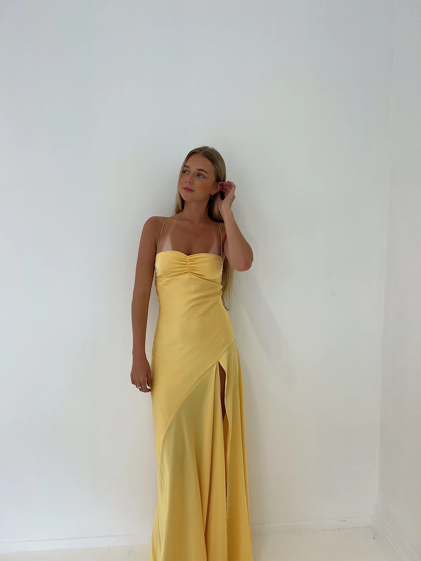 HNTR The Label Gaia Gown (Gold Sun)