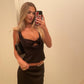 Lioness X Pia Mance Delilah Top & Marmont Skirt (Black)