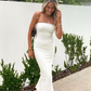 Ownley Petra Dress (Ivory)