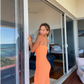 Ownley Petra Dress (Aperol Spritz)