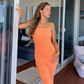 Ownley Petra Dress (Aperol Spritz)