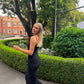 Skims Soft Lounge Long Slip Dress (Onyx Black)