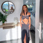 Rat and Boa Onyx Top & Vittoria Skirt Set