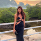 Christopher Esber Displace Cut Out Maxi