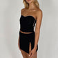 With Harper Lu Contrast Corset