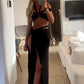 Rat and Boa Onyx Top & Vittoria Skirt Set