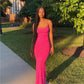 Skims Soft Lounge Long Slip Dress (Hot Pink)